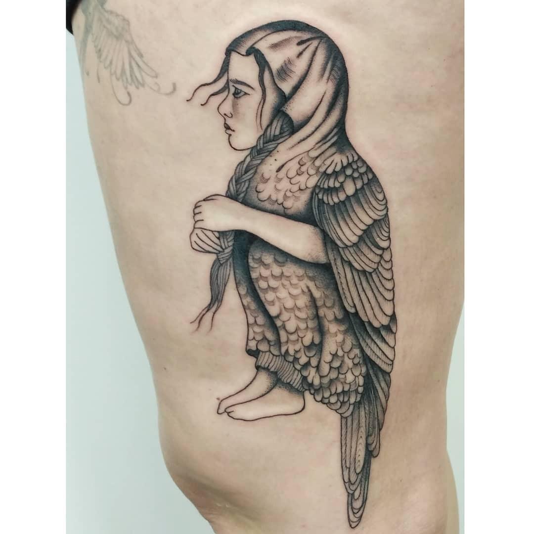 Inksearch tattoo Anna Szejdewik aka Coxie
