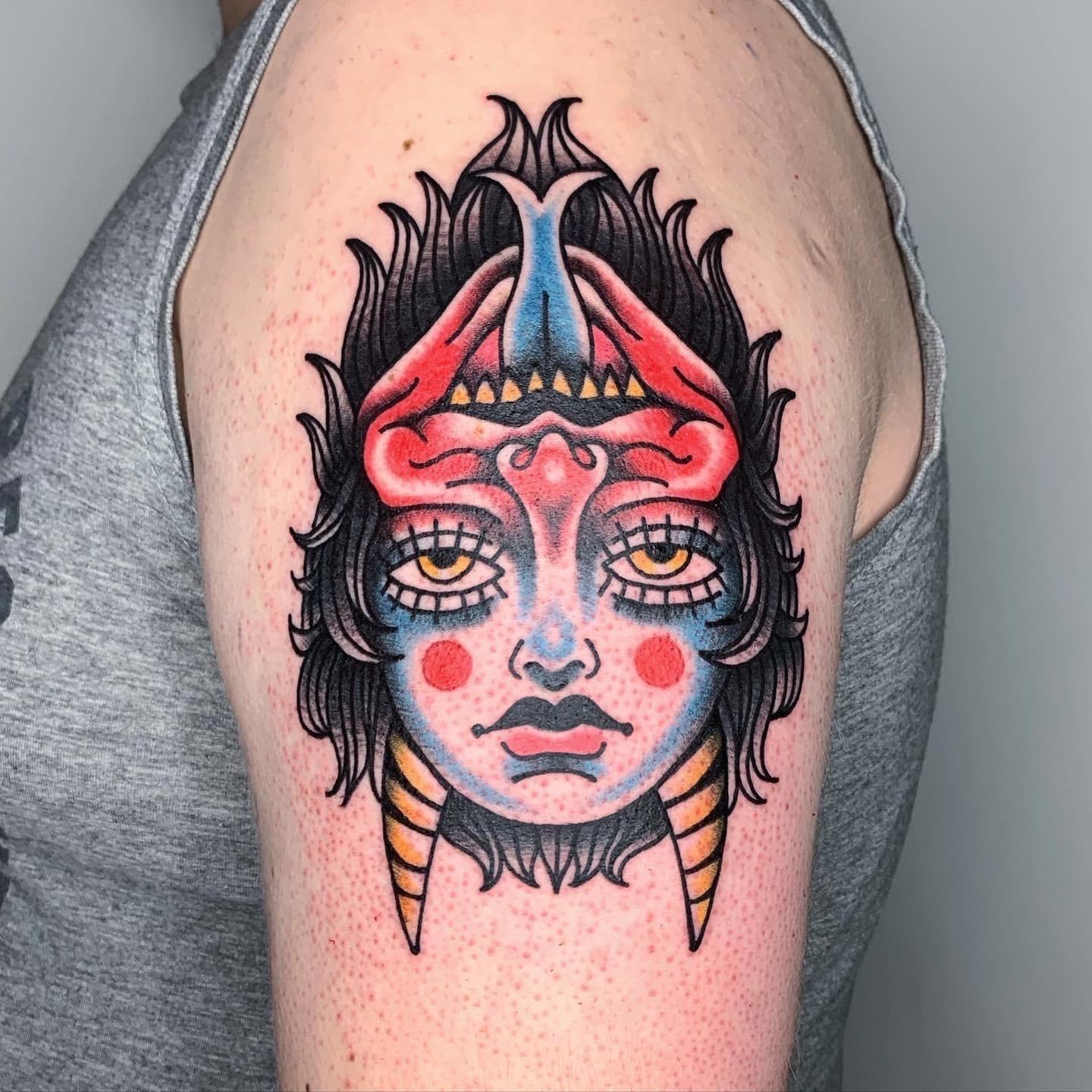 Inksearch tattoo Mniejsza Połowa