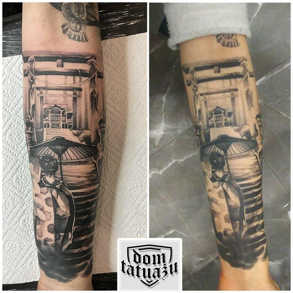 Inksearch tattoo Dom tatuażu