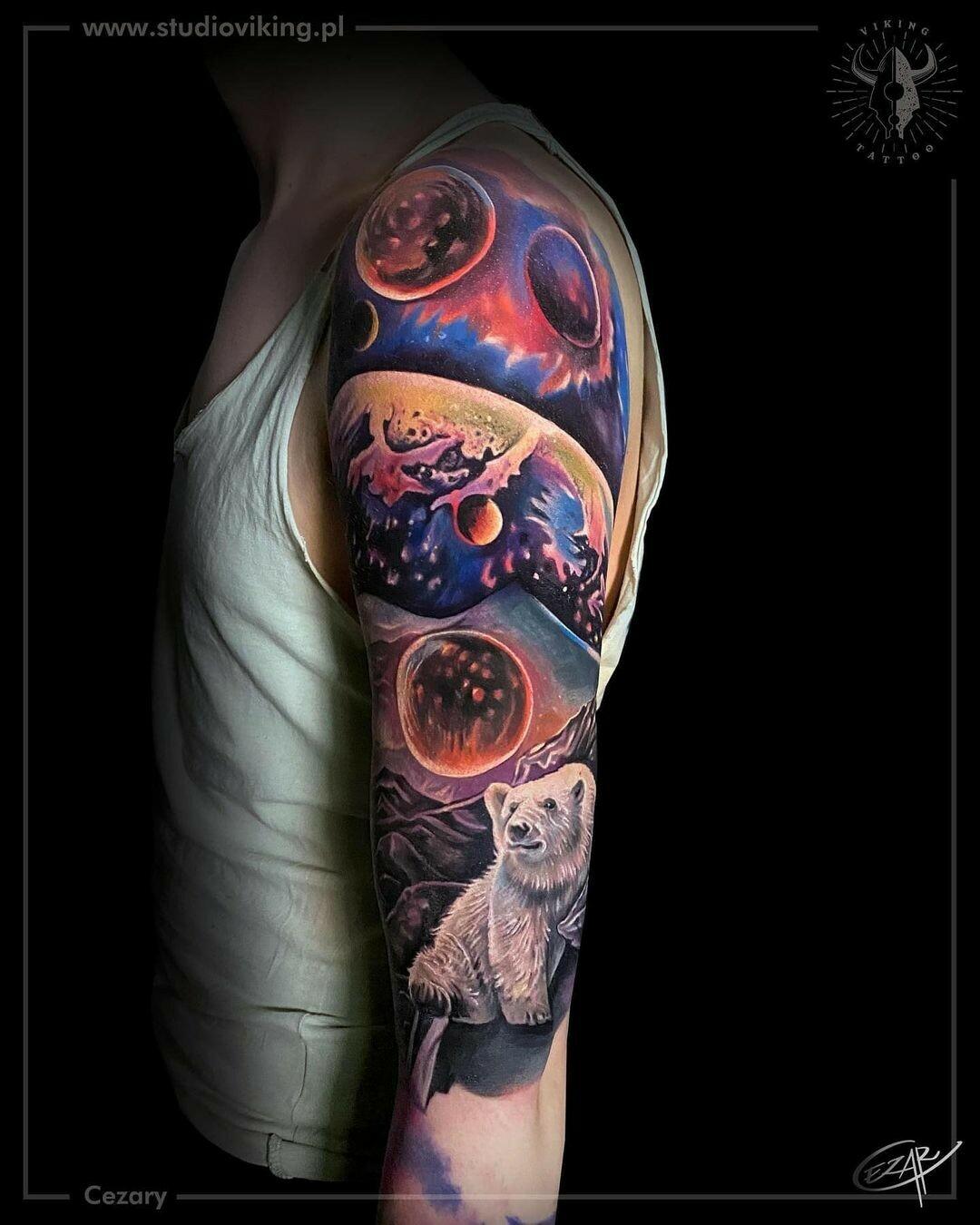 Inksearch tattoo Cezary 'Cezar' Soszyński