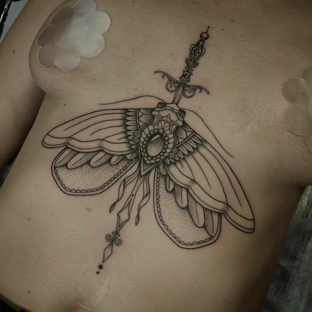 Inksearch tattoo Bizon tattoo