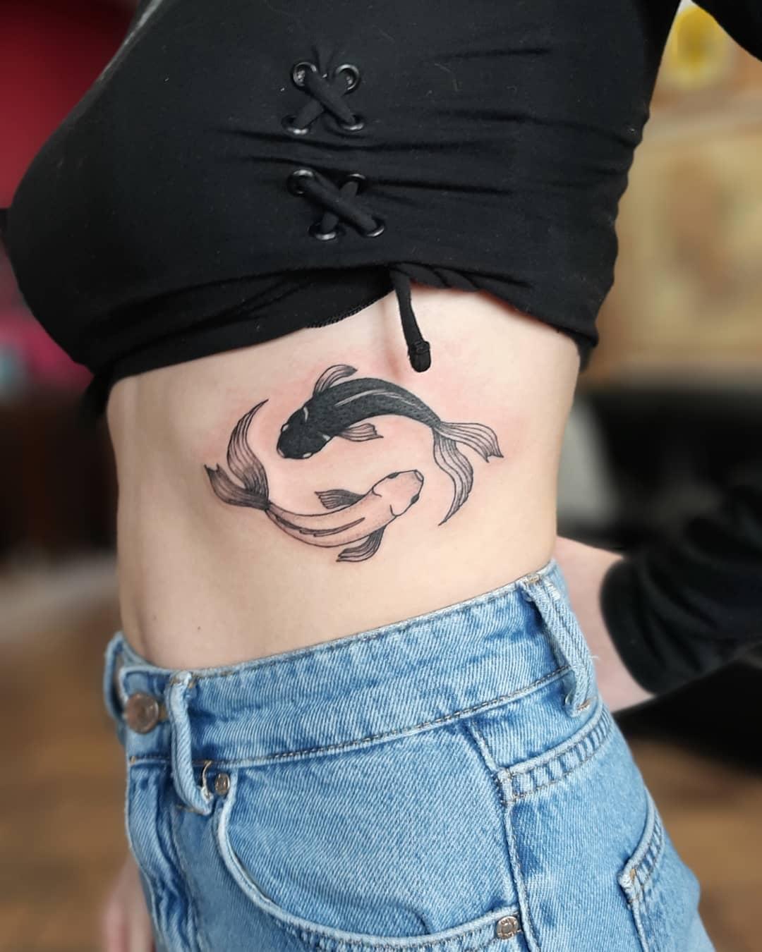 Inksearch tattoo Forsycja_tattoo