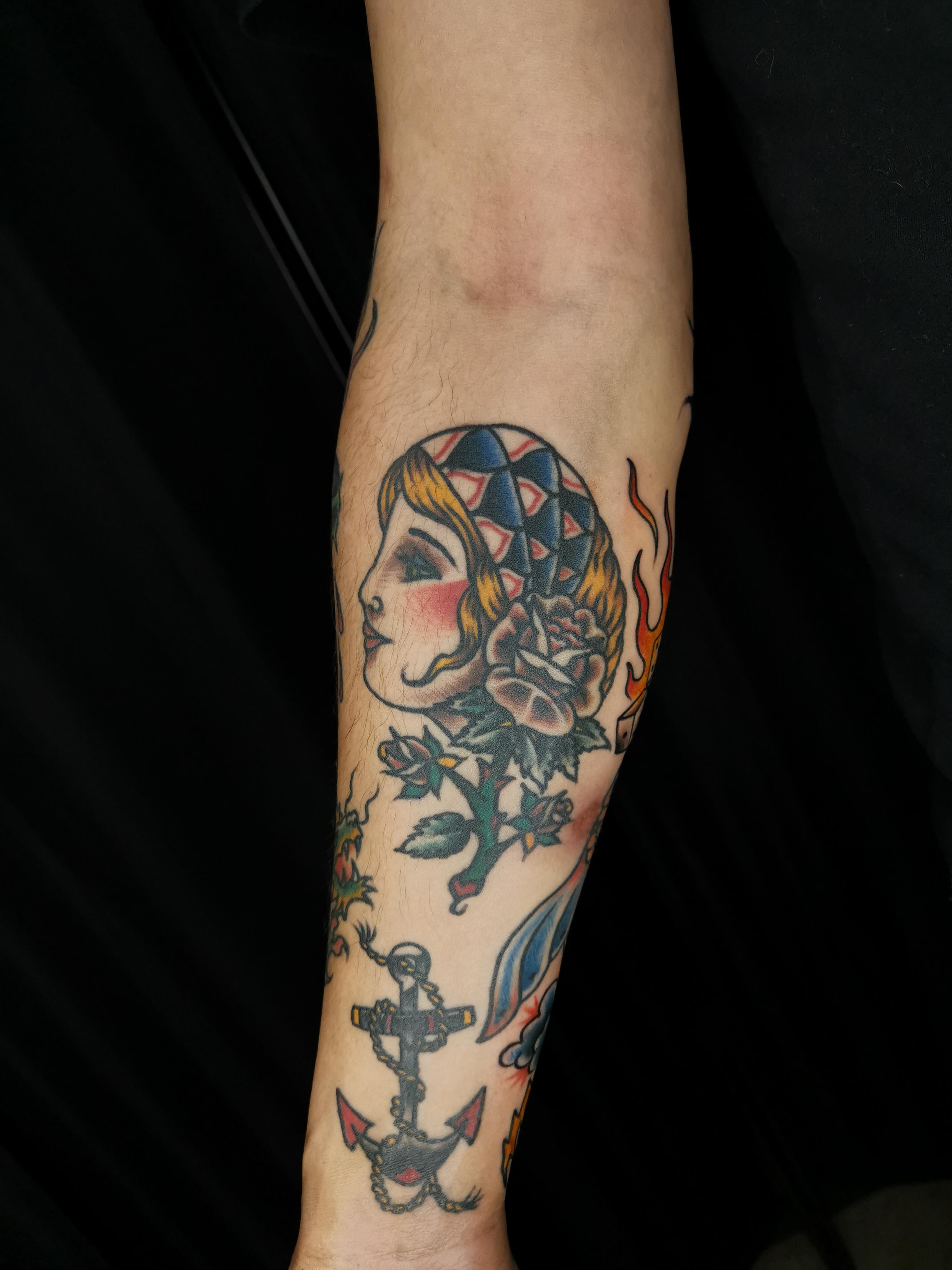 Inksearch tattoo SPIKE HEAD
