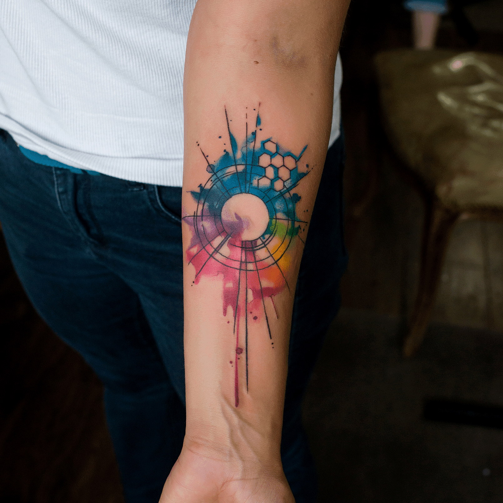Inksearch tattoo Kateryna Zelenska