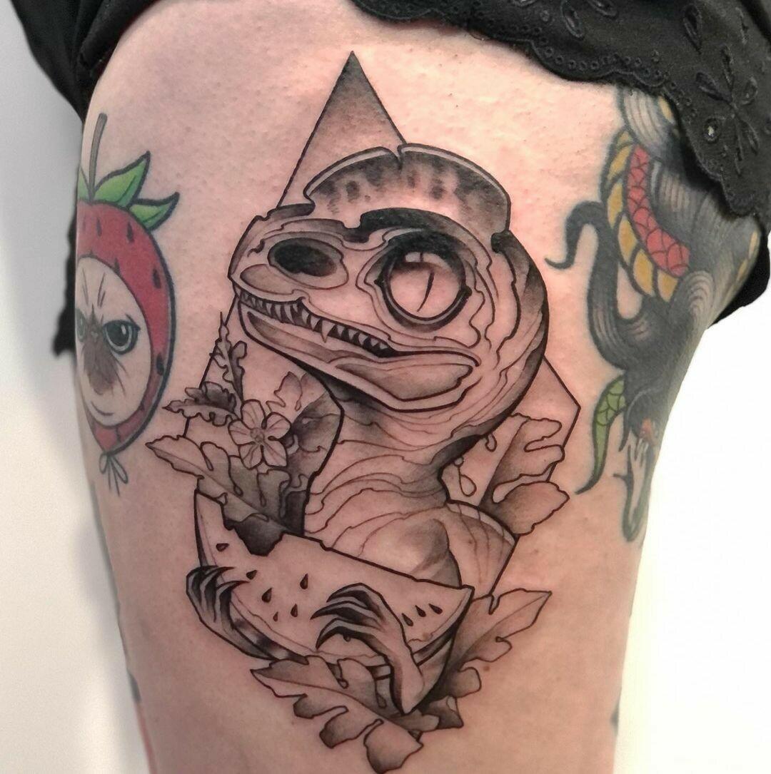 Inksearch tattoo Pink Madzilla