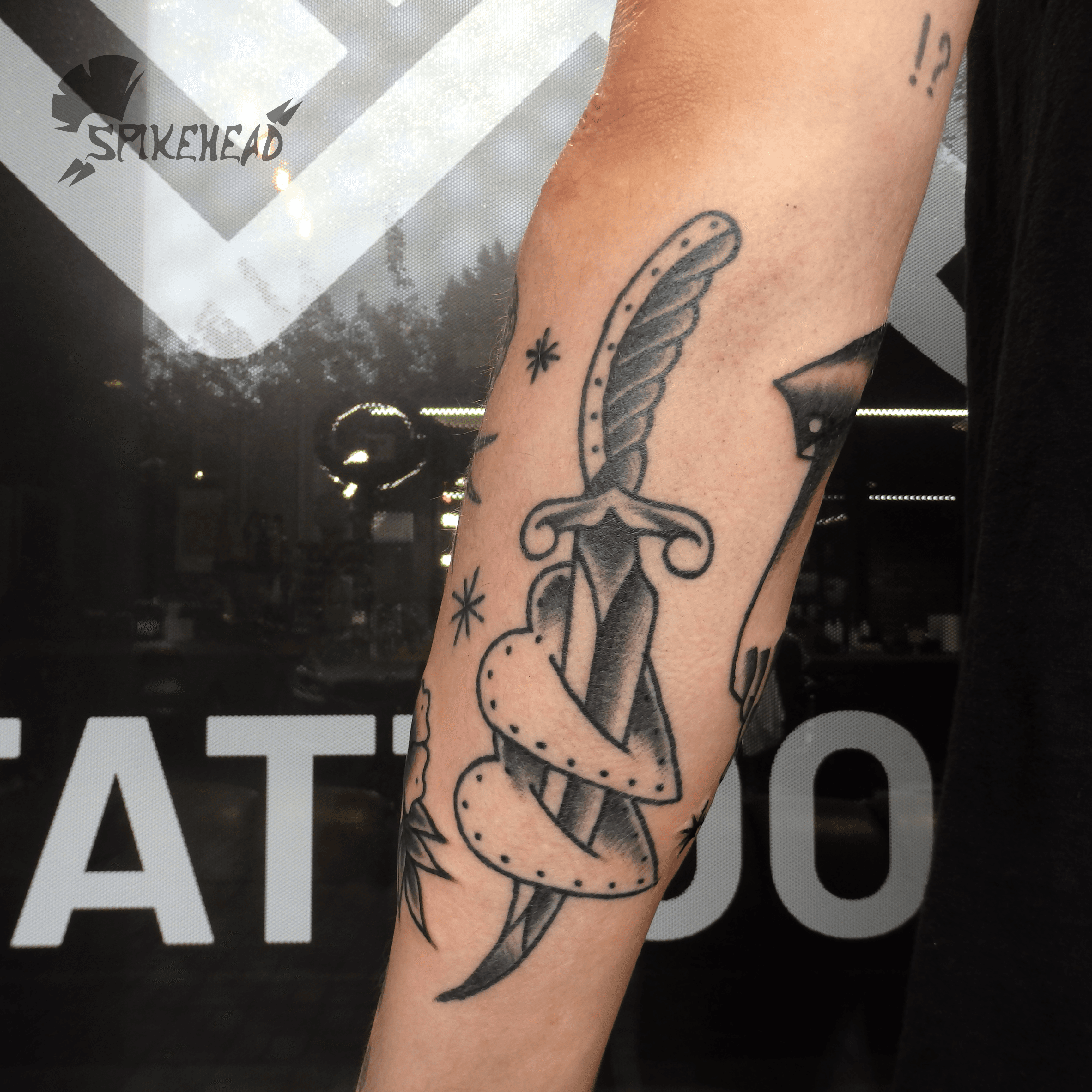 Inksearch tattoo SPIKE HEAD