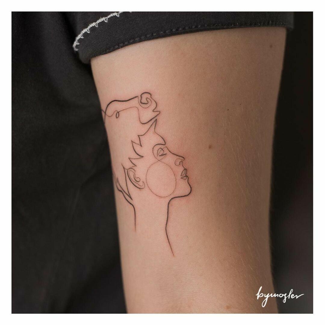 Inksearch tattoo byMosler