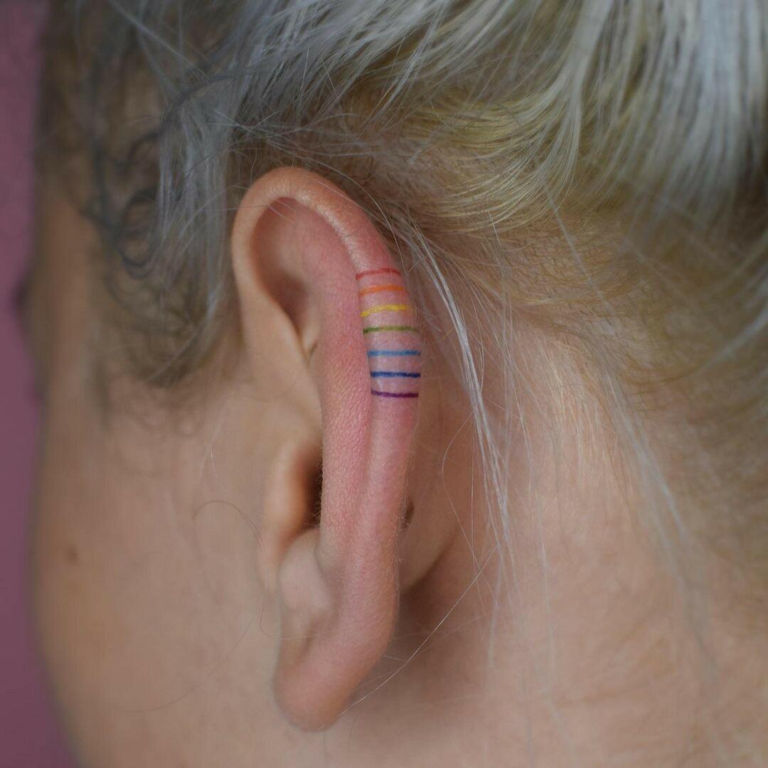 Inksearch tattoo Baba na Rowerze Tattoo