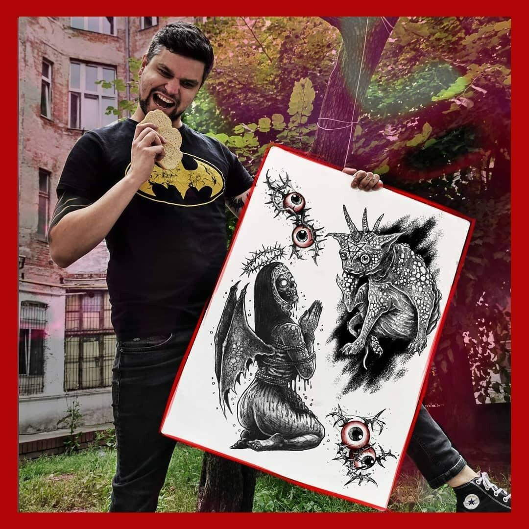 Inksearch tattoo Czarnorożec Tattoo
