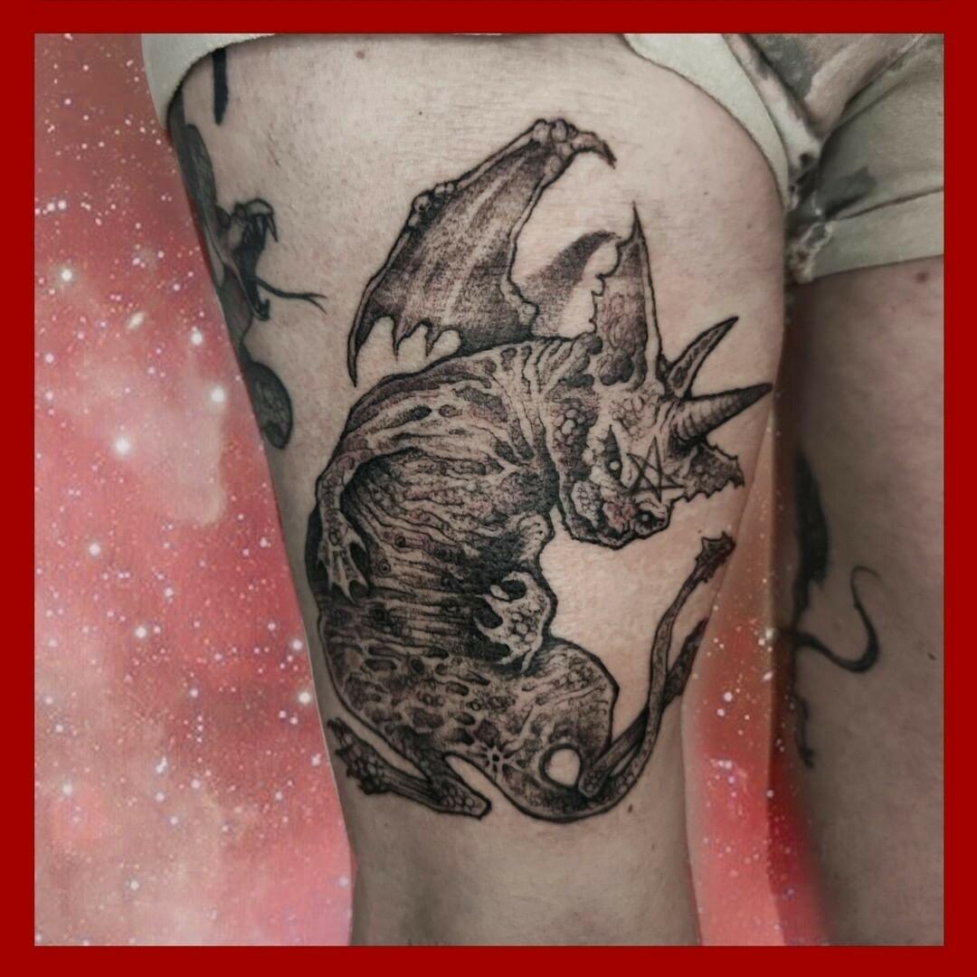 Inksearch tattoo Czarnorożec Tattoo