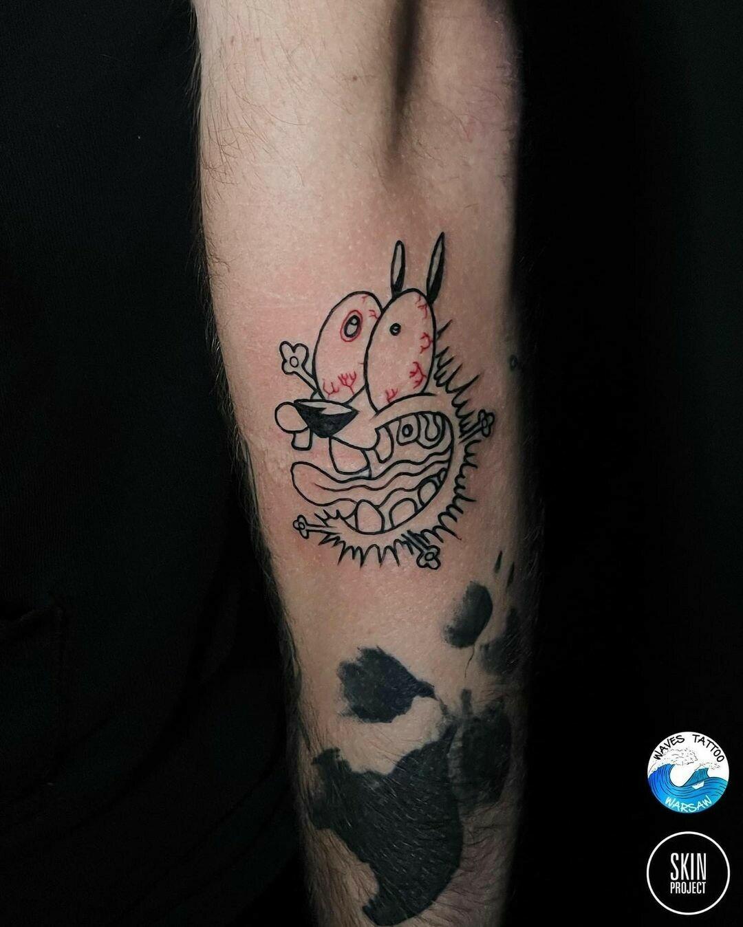Inksearch tattoo Chamski kontur