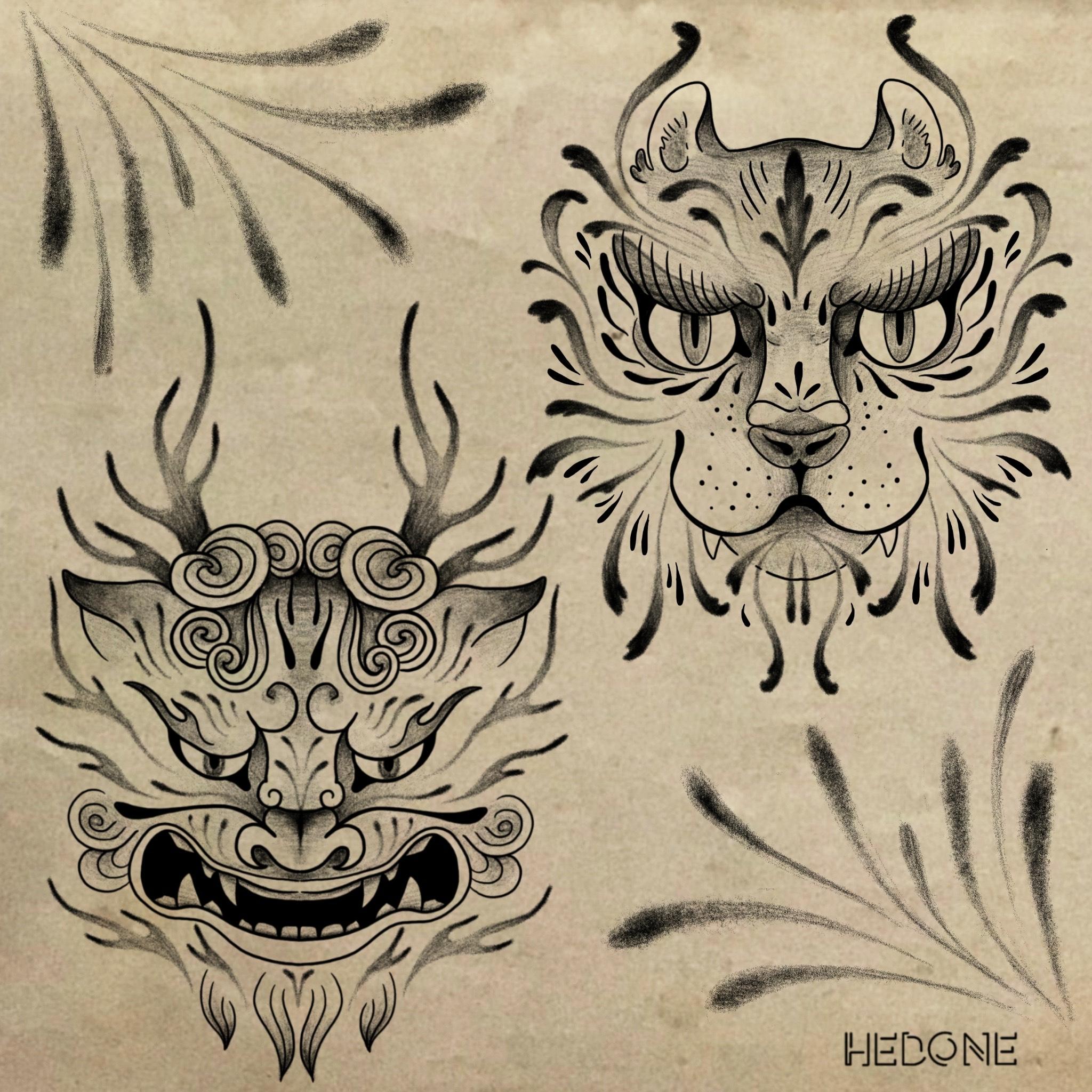 Inksearch tattoo Hedone ink