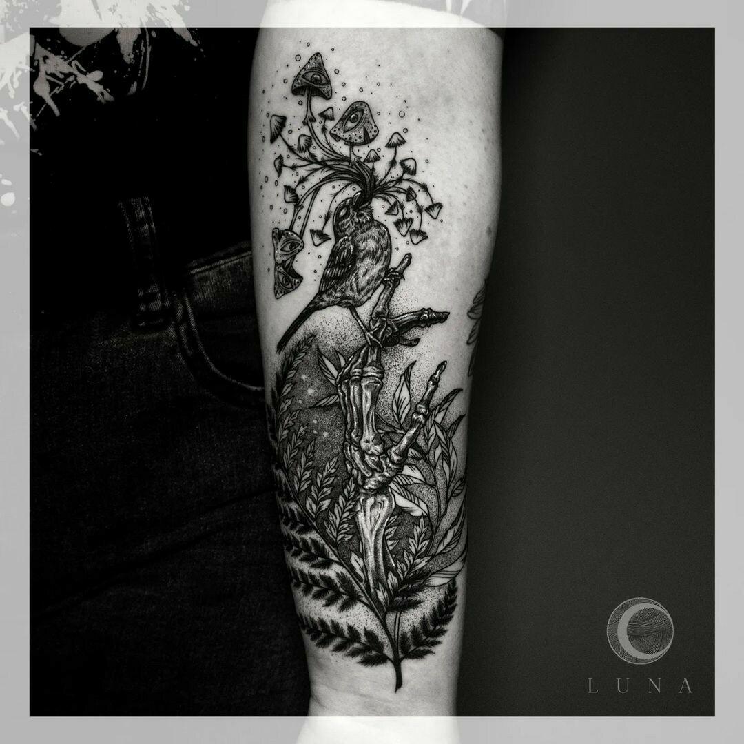 Inksearch tattoo luna tattoo