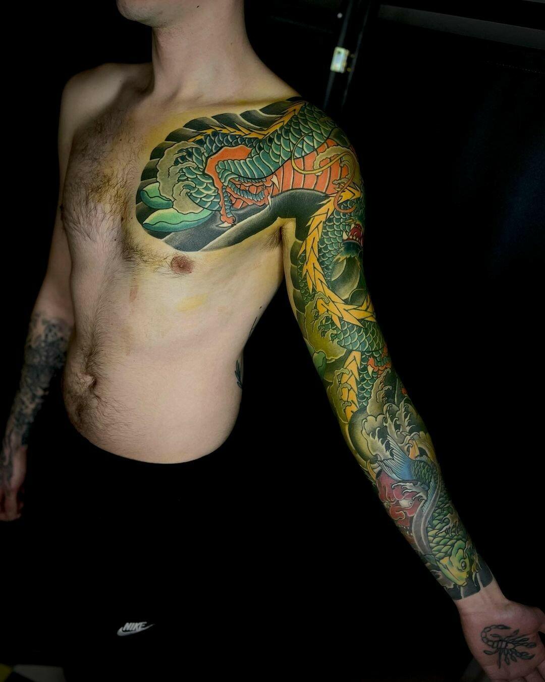 Inksearch tattoo Agares Tattoo