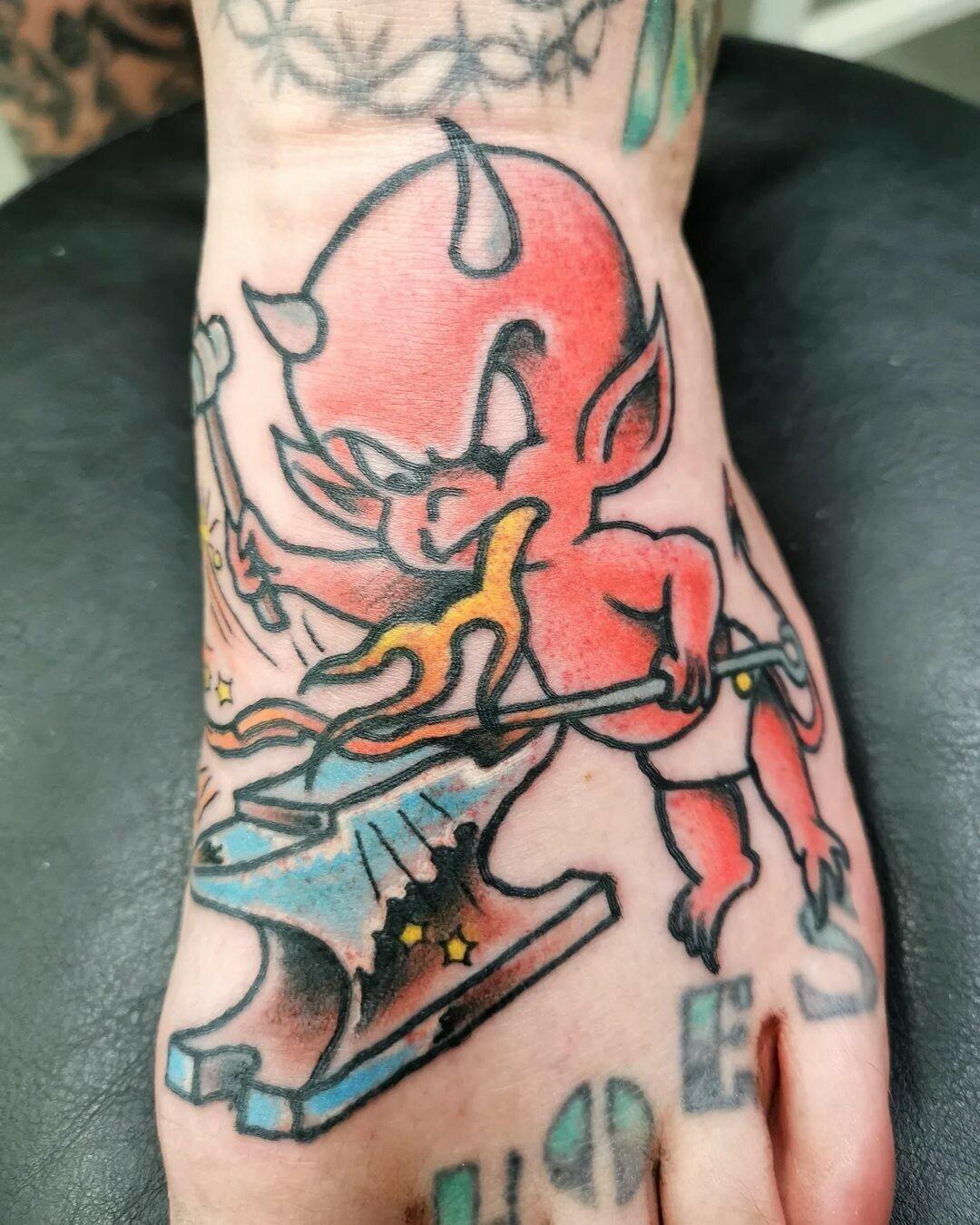 Inksearch tattoo SPIKE HEAD