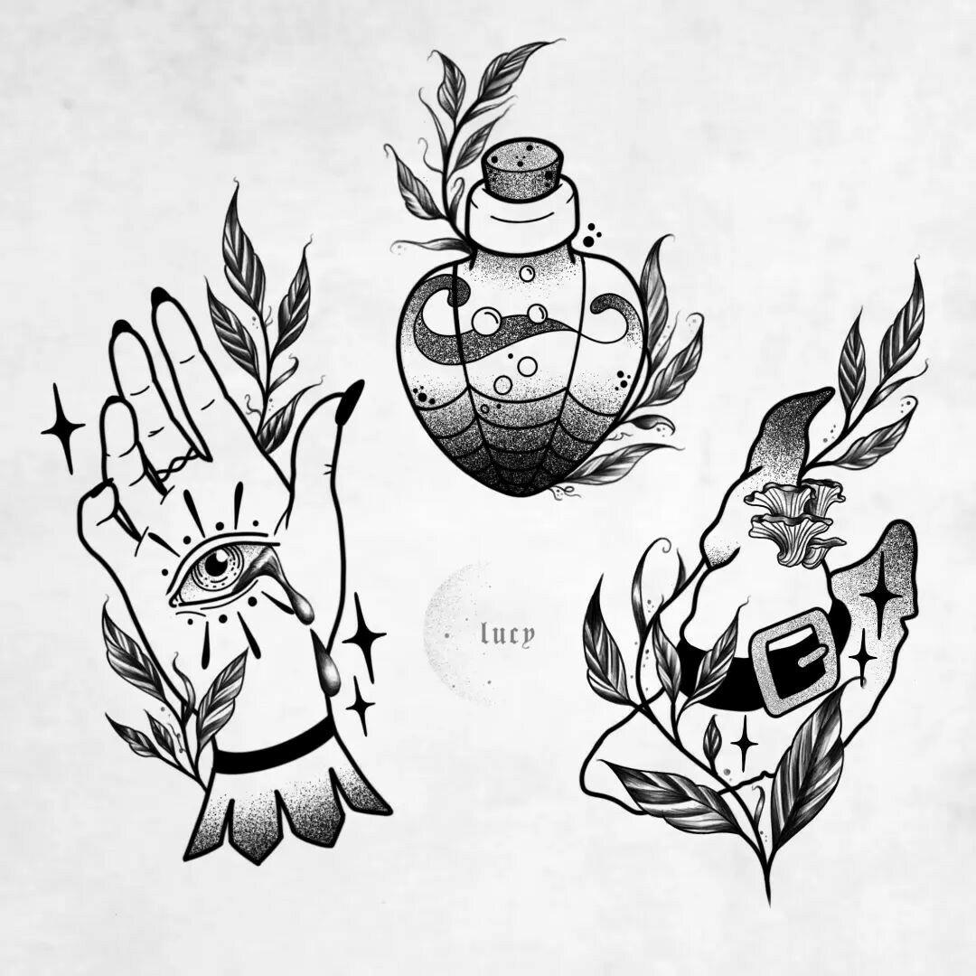 Inksearch tattoo Lucy_handpoke