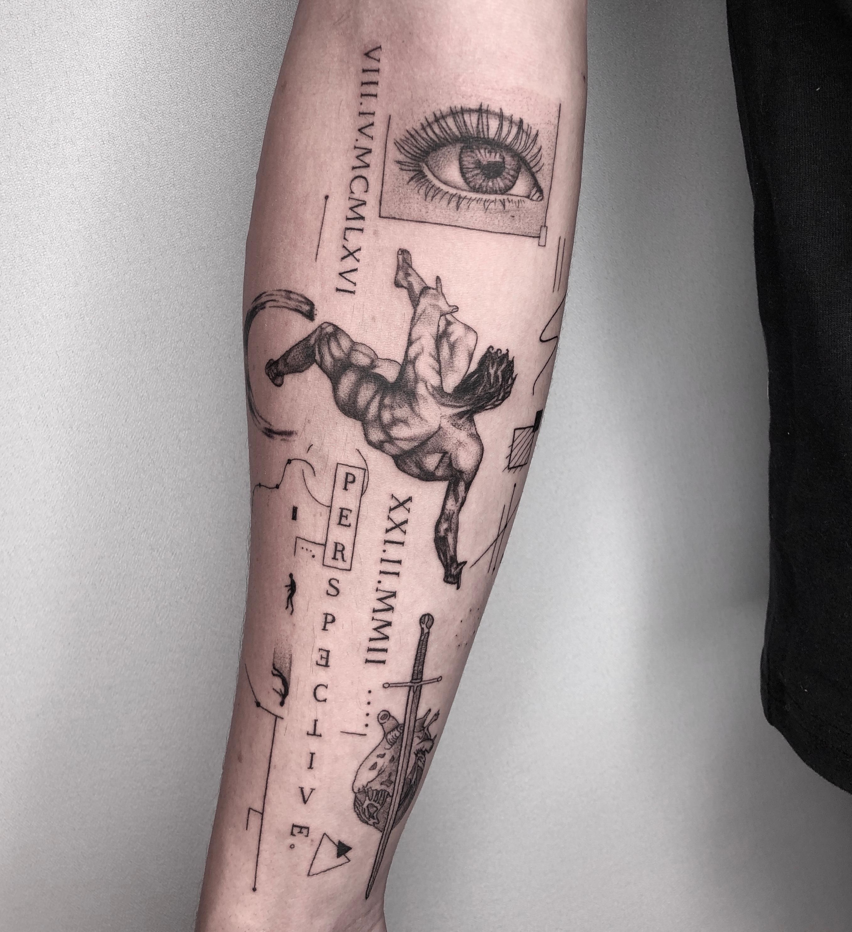 Inksearch tattoo Smok w herbacie