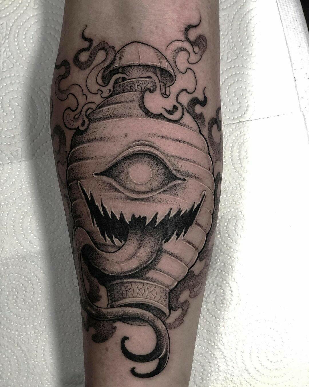 Inksearch tattoo Baba na Rowerze Tattoo