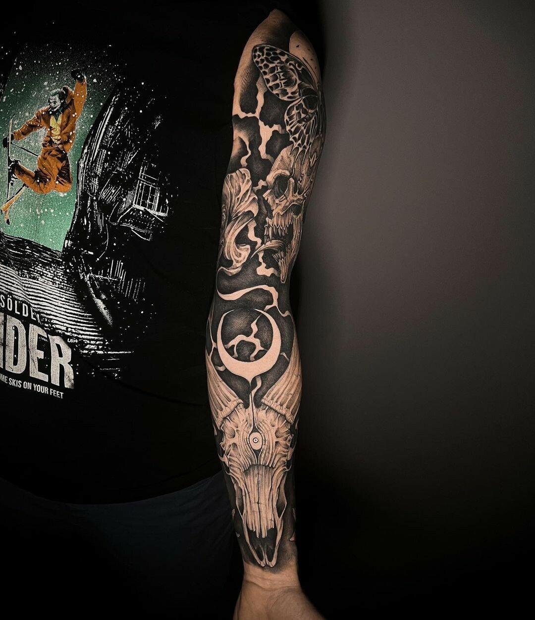 Inksearch tattoo Baba na Rowerze Tattoo