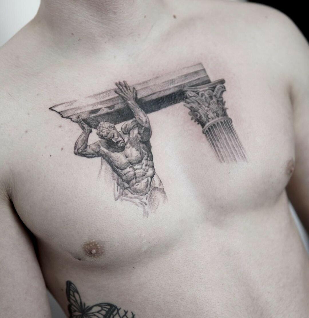 Inksearch tattoo Baba na Rowerze Tattoo