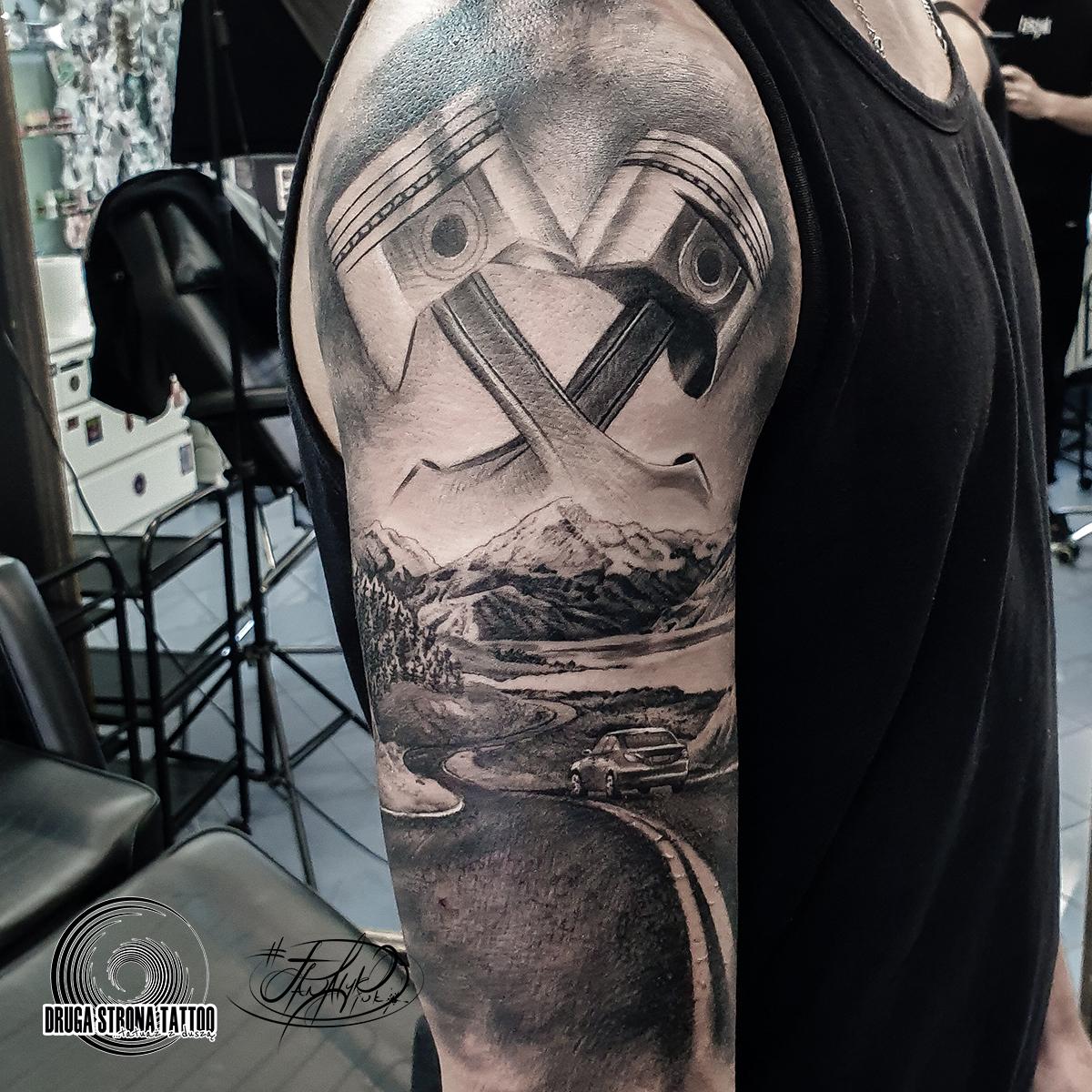 Inksearch tattoo Dawid "Fanatyk" Grzybowski