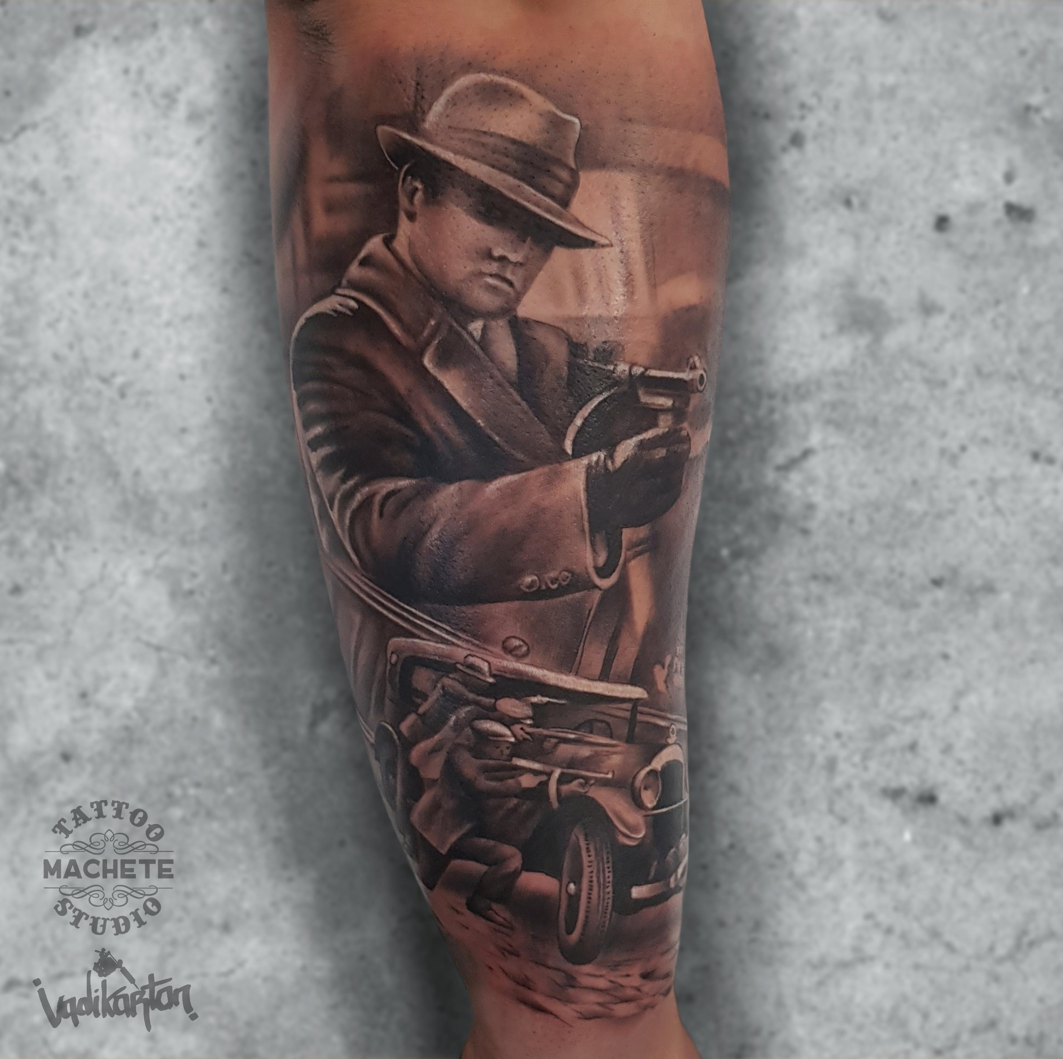 Inksearch tattoo Machete Tattoo Gdynia