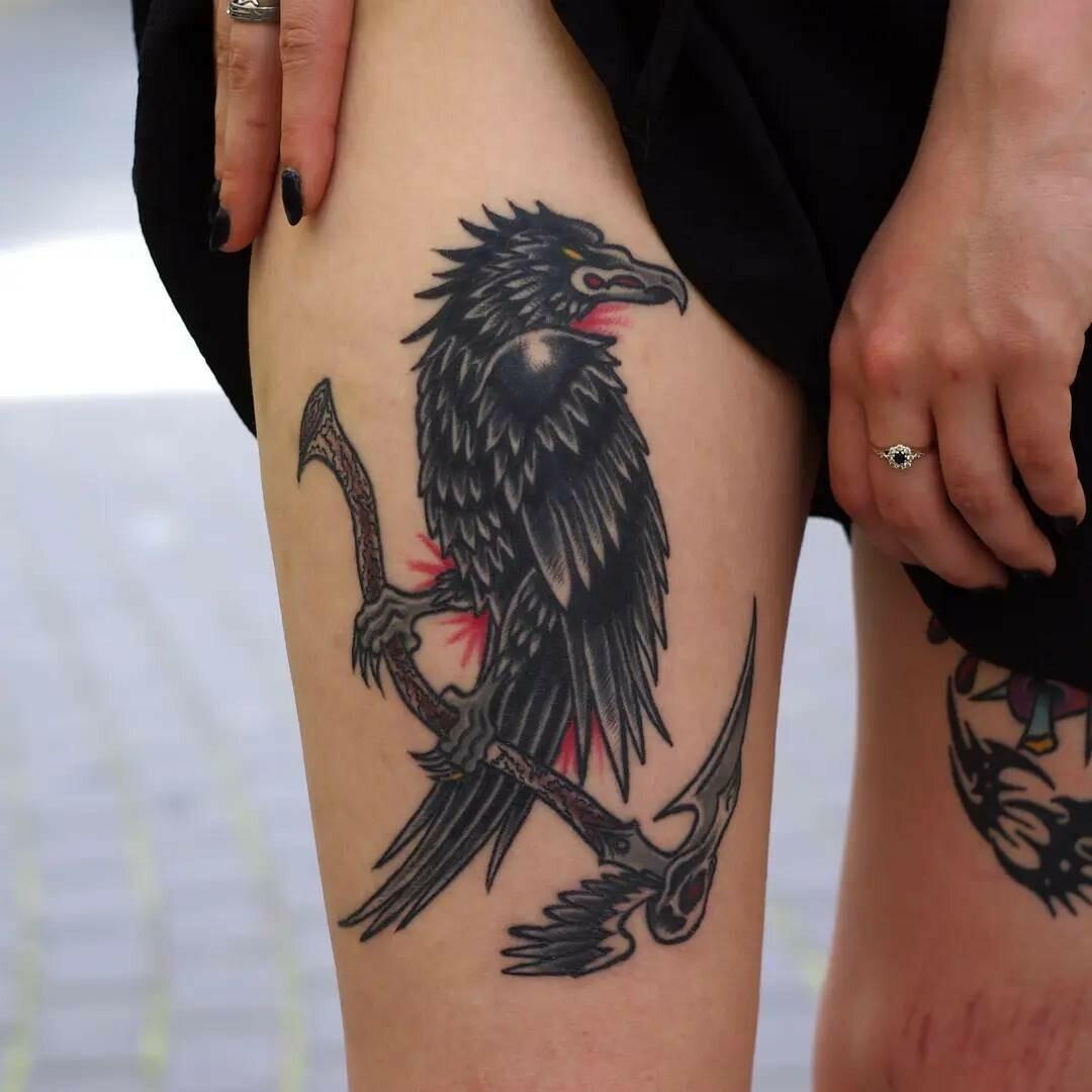 Inksearch tattoo SPIKE HEAD