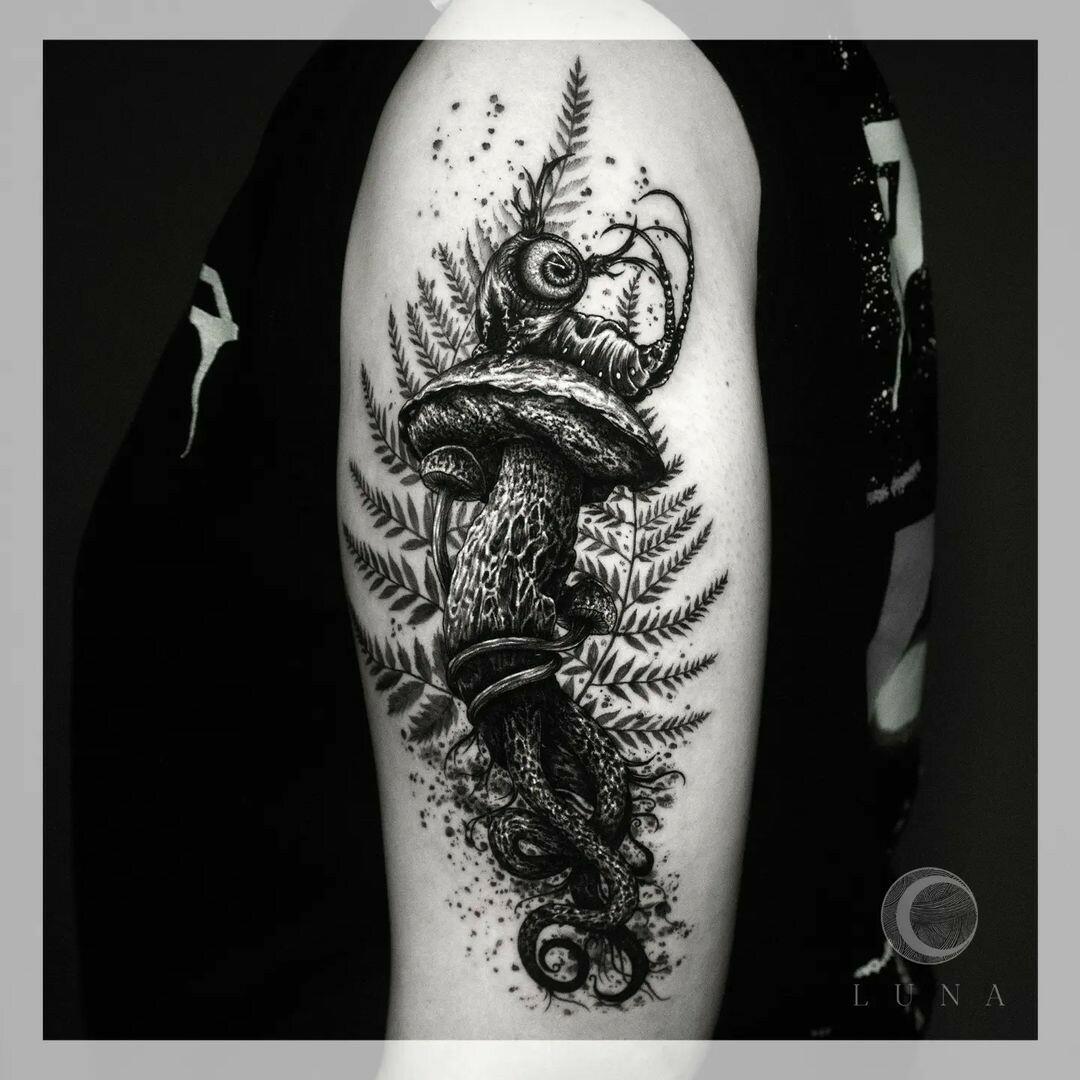 Inksearch tattoo luna tattoo