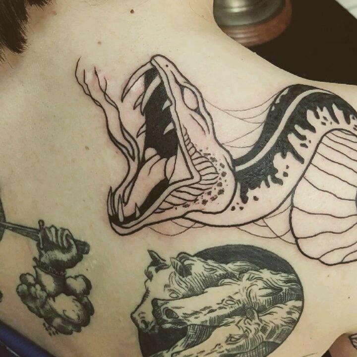 Inksearch tattoo Bizon tattoo
