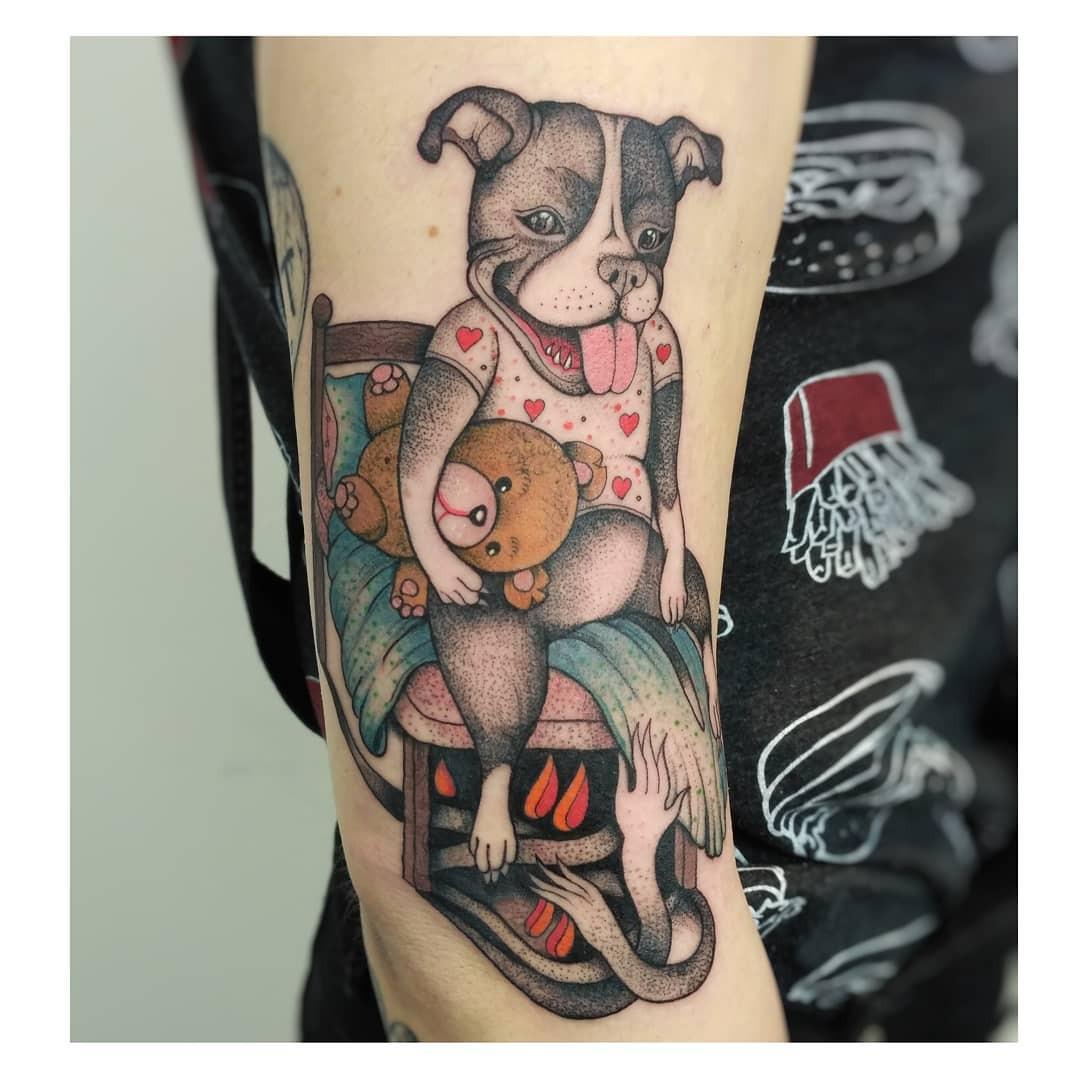 Inksearch tattoo Anna Szejdewik aka Coxie