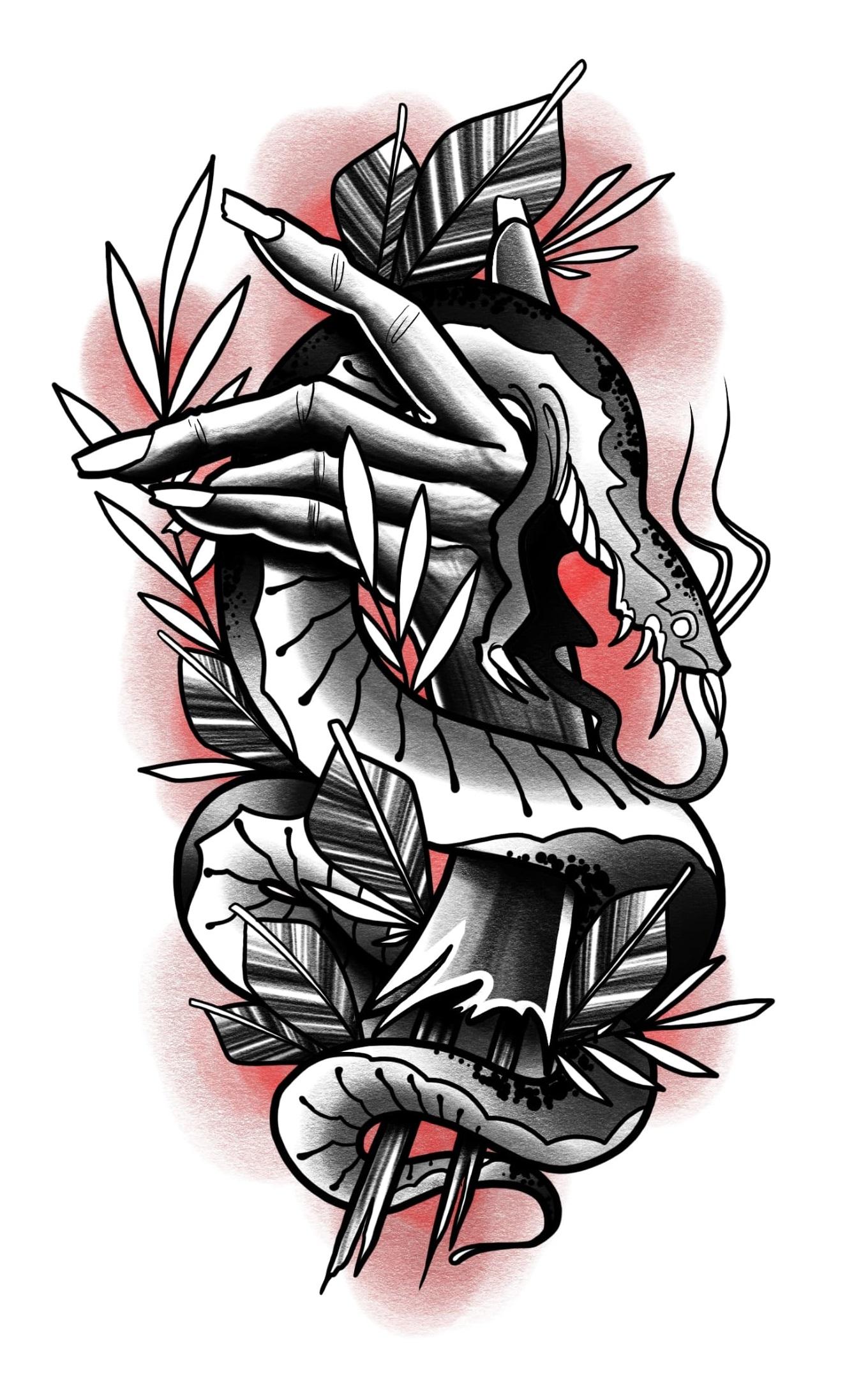 Inksearch tattoo Bart Cru SH