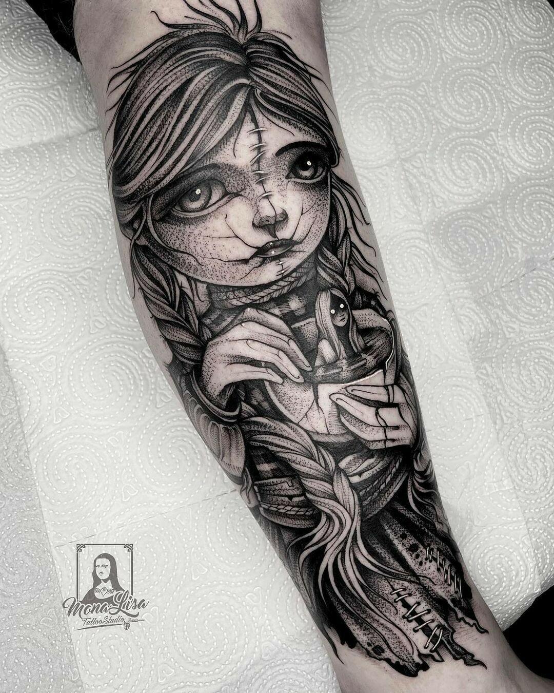Inksearch tattoo Mona Lisa Tattoo Bialystok