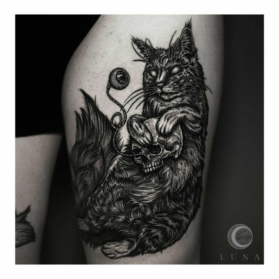 Inksearch tattoo luna tattoo