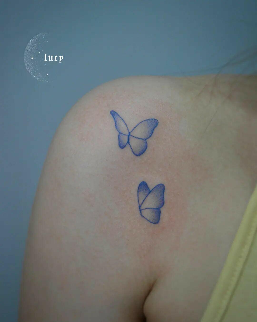 Inksearch tattoo Lucy_handpoke