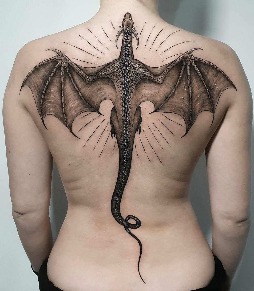 Inksearch tattoo Baba na Rowerze Tattoo