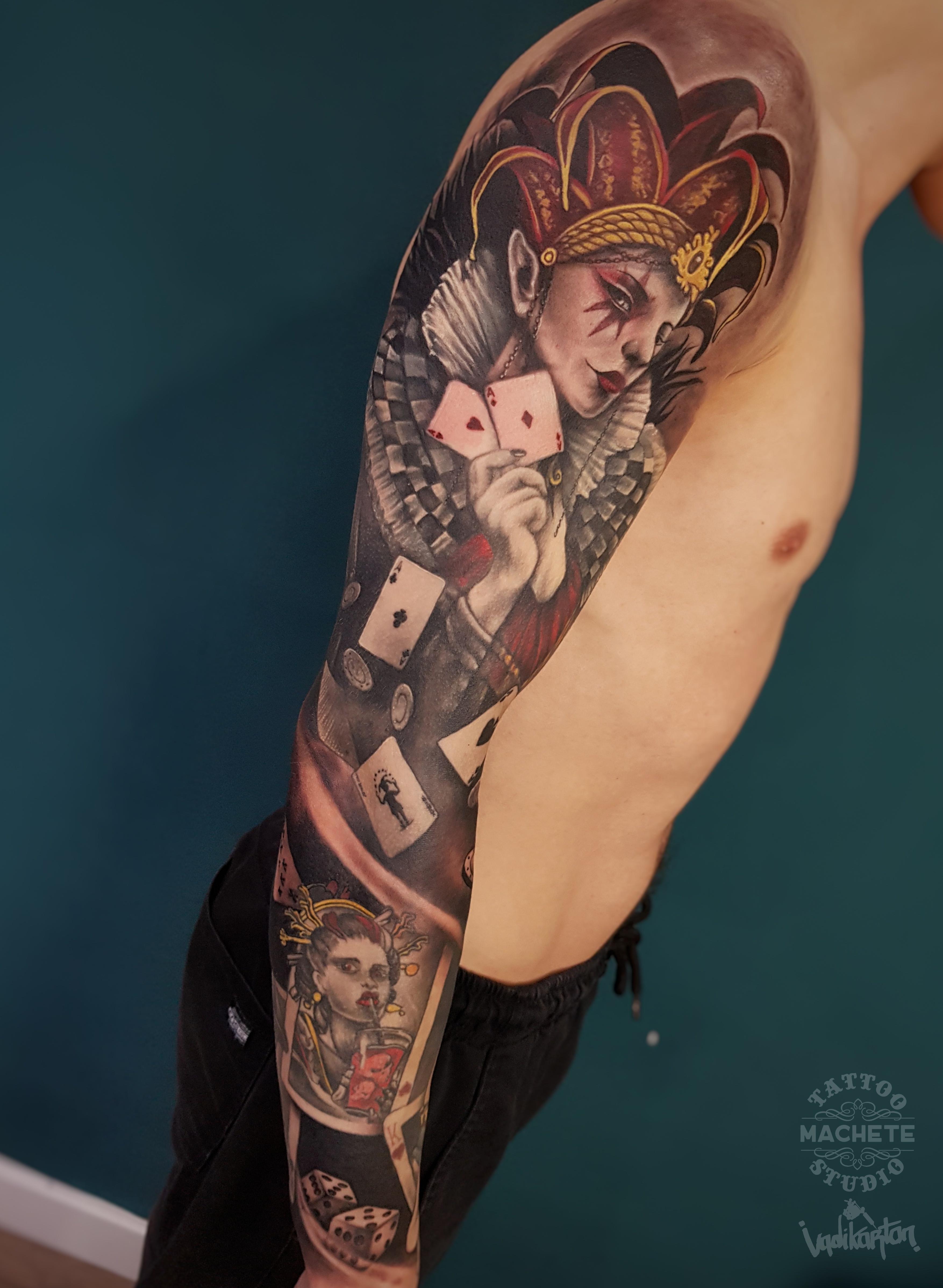 Inksearch tattoo Machete Tattoo Gdynia