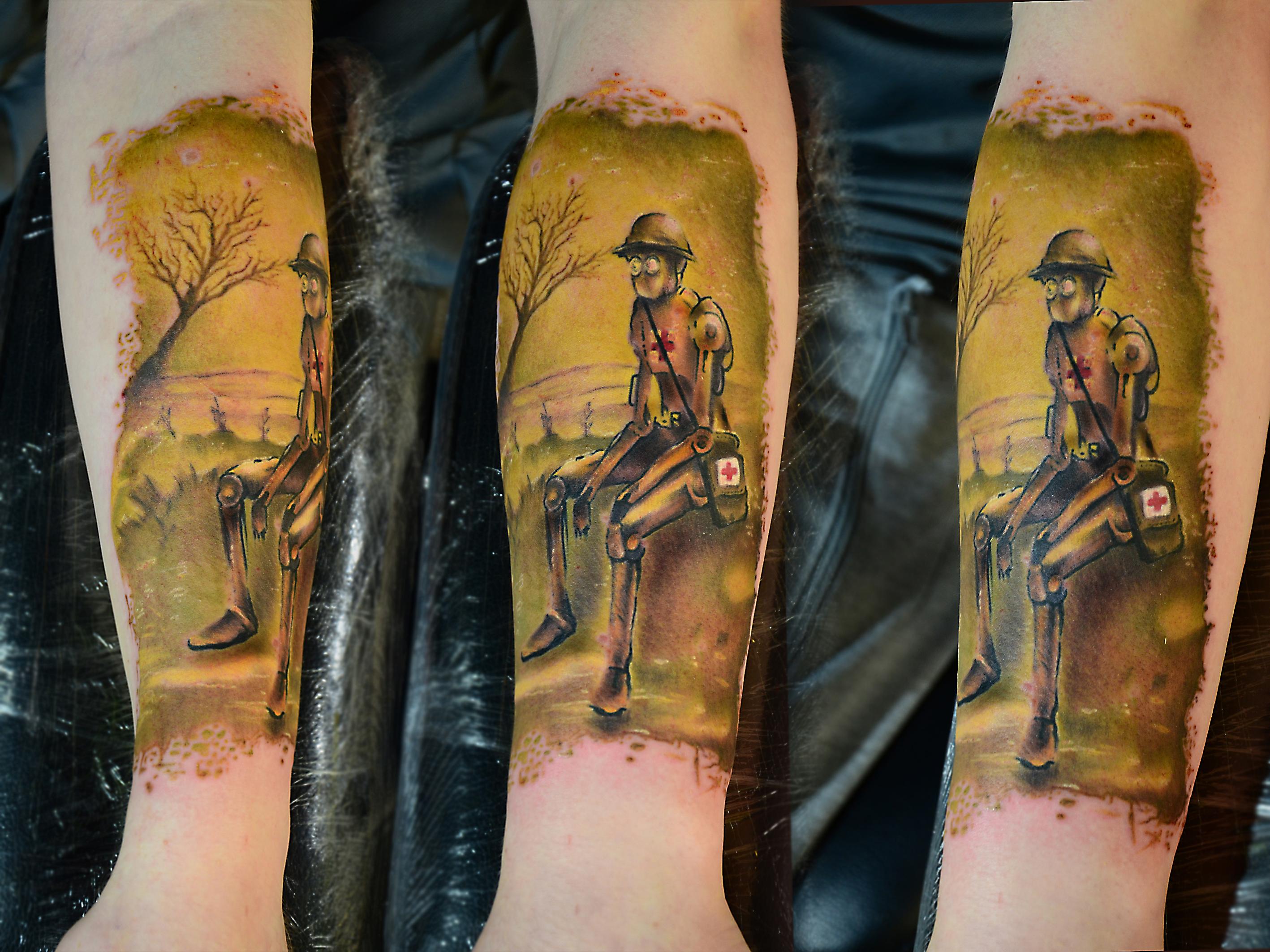 Inksearch tattoo Krzysztof "Aniołek"