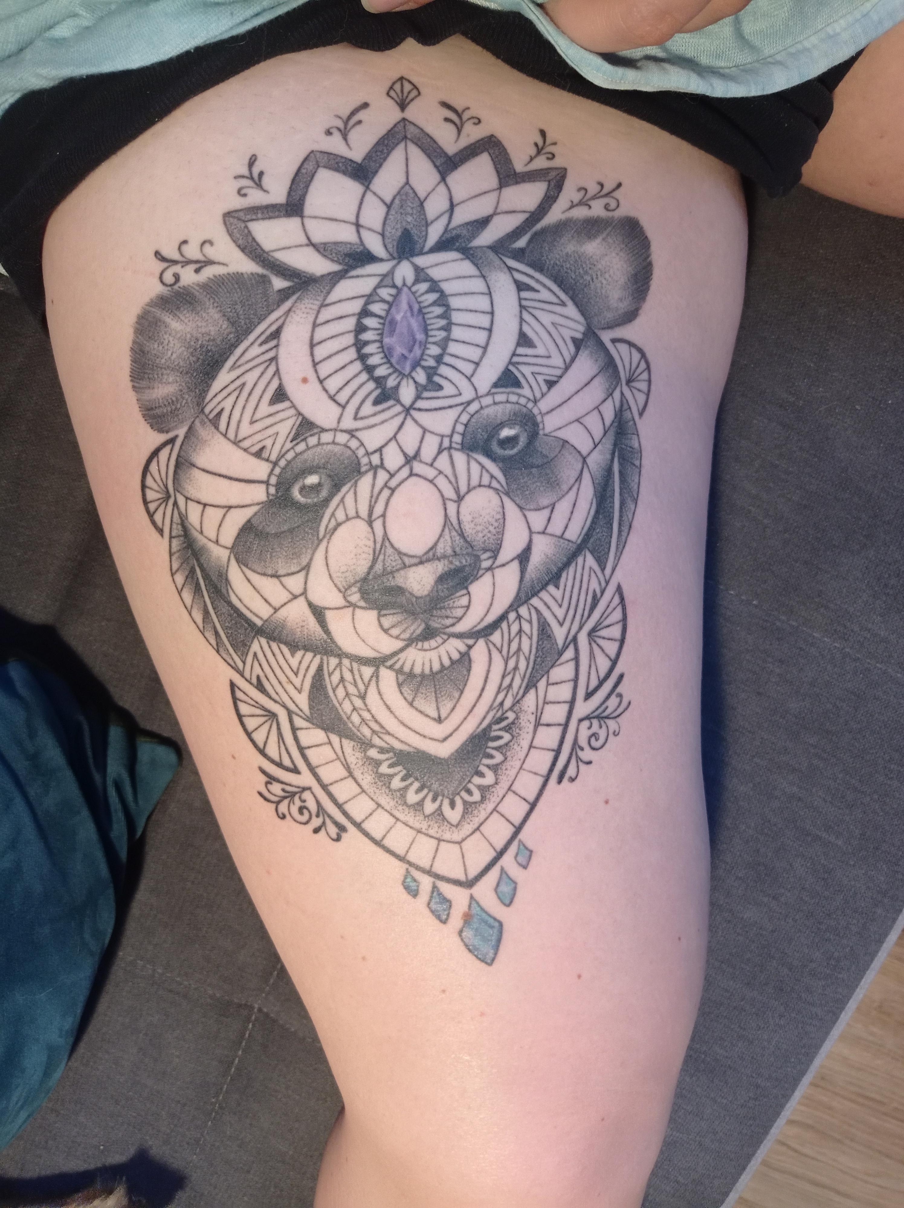 Inksearch tattoo Dagmara Panda