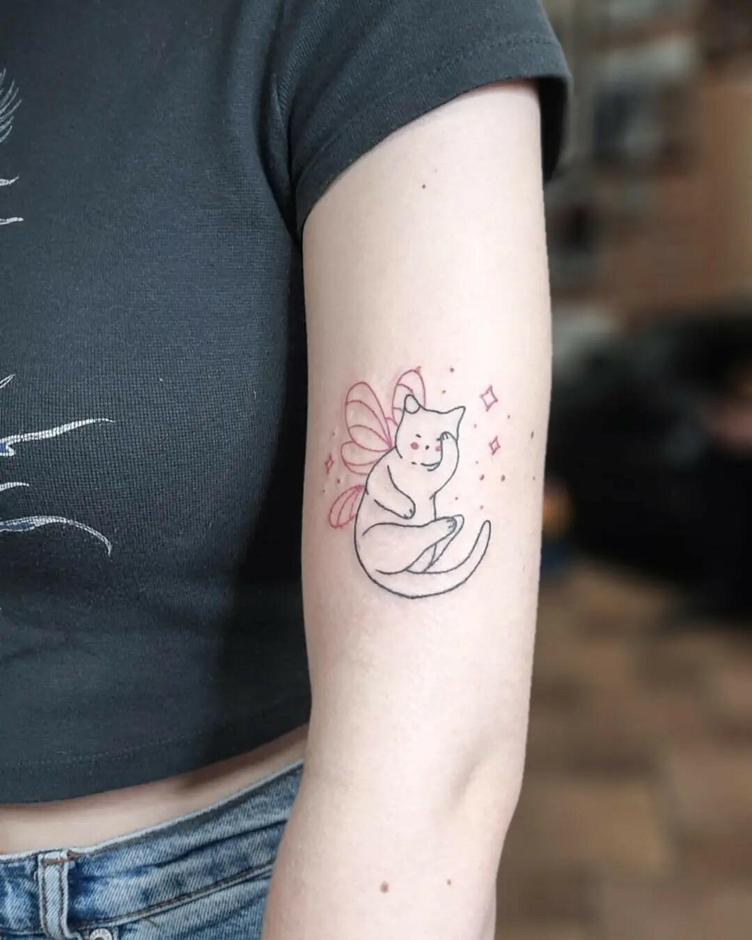 Inksearch tattoo Forsycja_tattoo