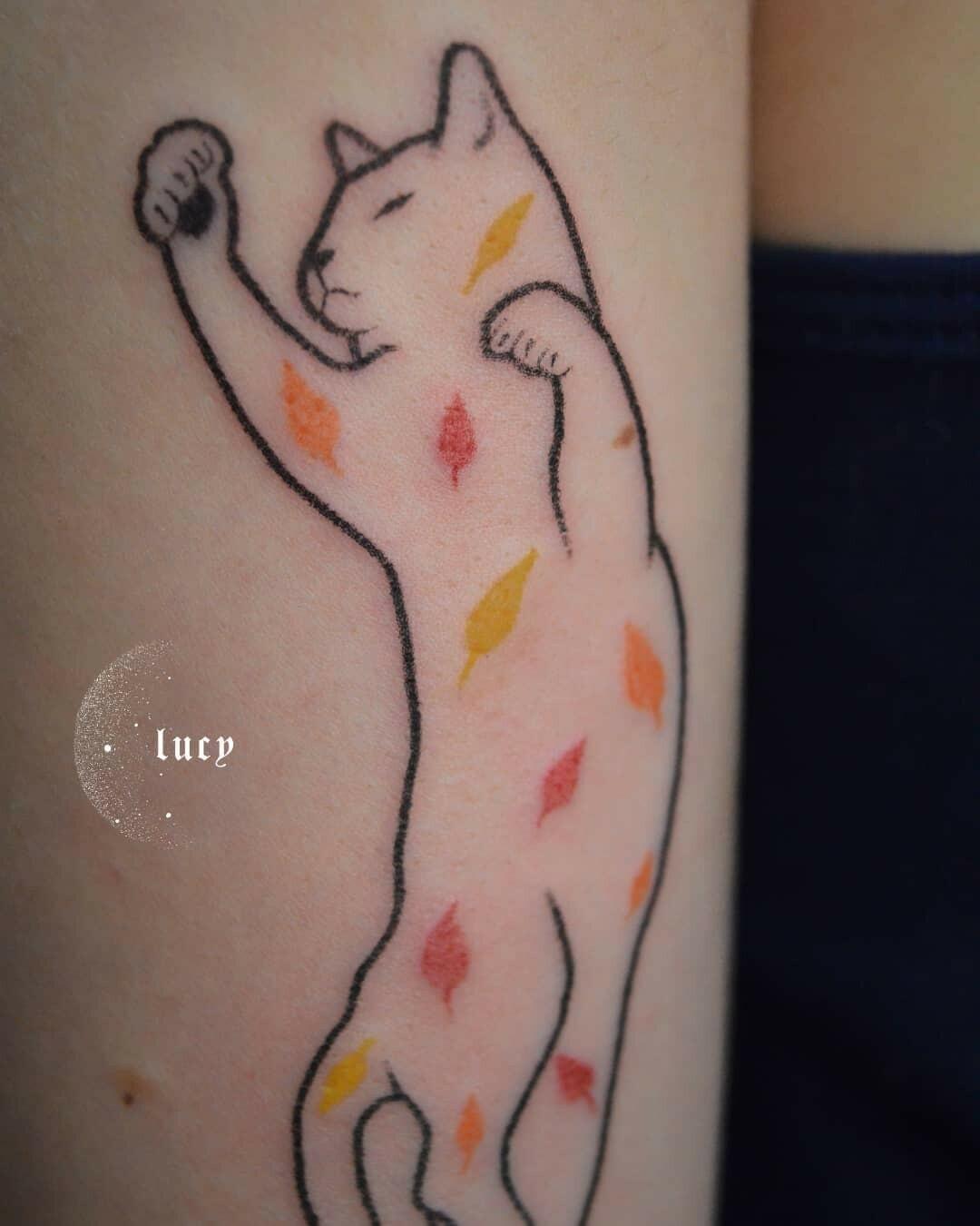 Inksearch tattoo Lucy_handpoke