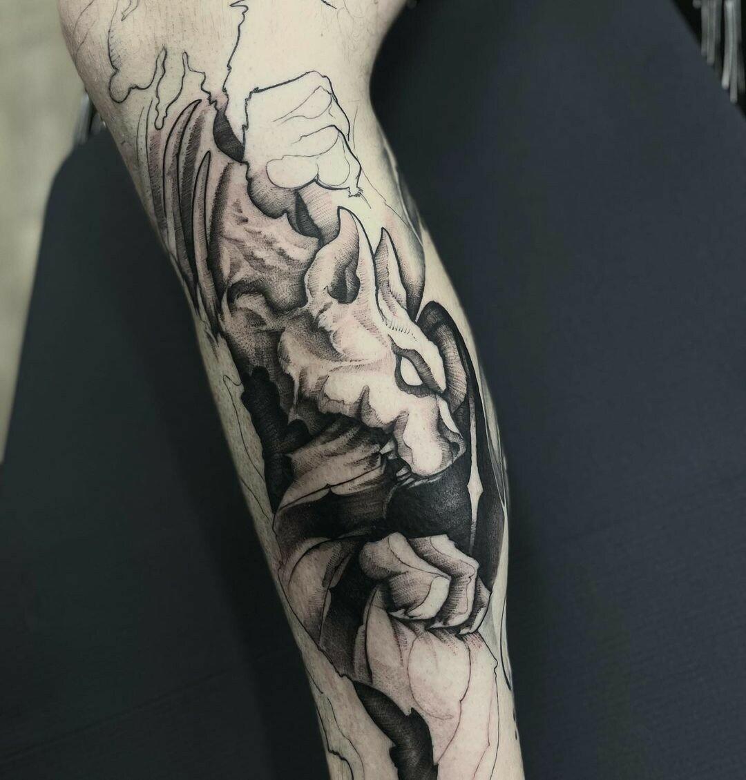 Inksearch tattoo Emil Ćwik - Licho nie śpi