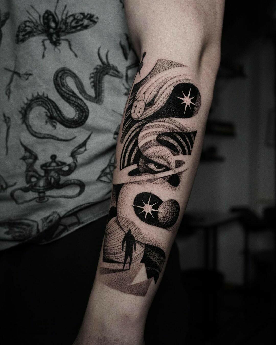 Inksearch tattoo Patryk Chybowski (Boski Tattoo)