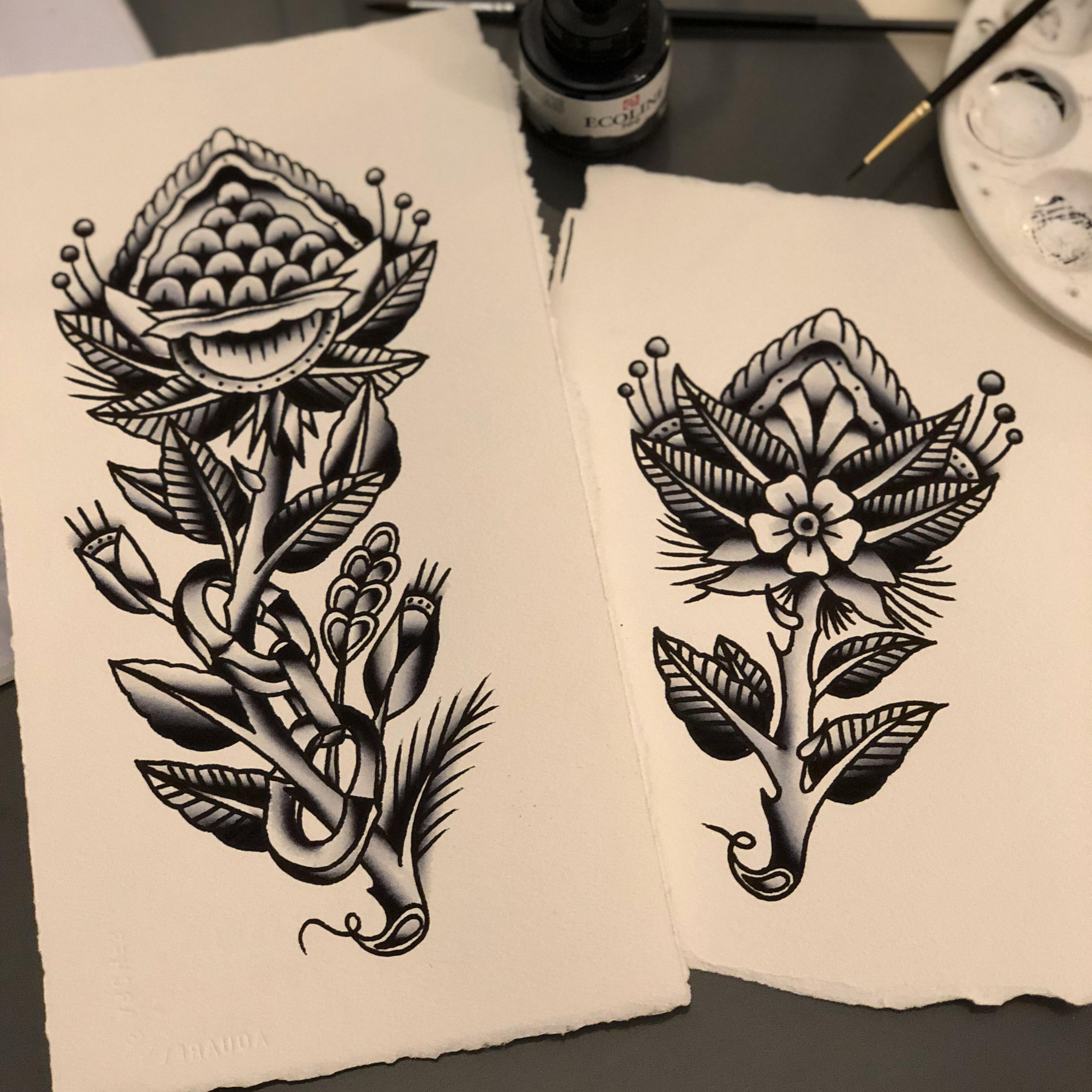 Inksearch tattoo Czarna Igła / Black Needle Tattoos