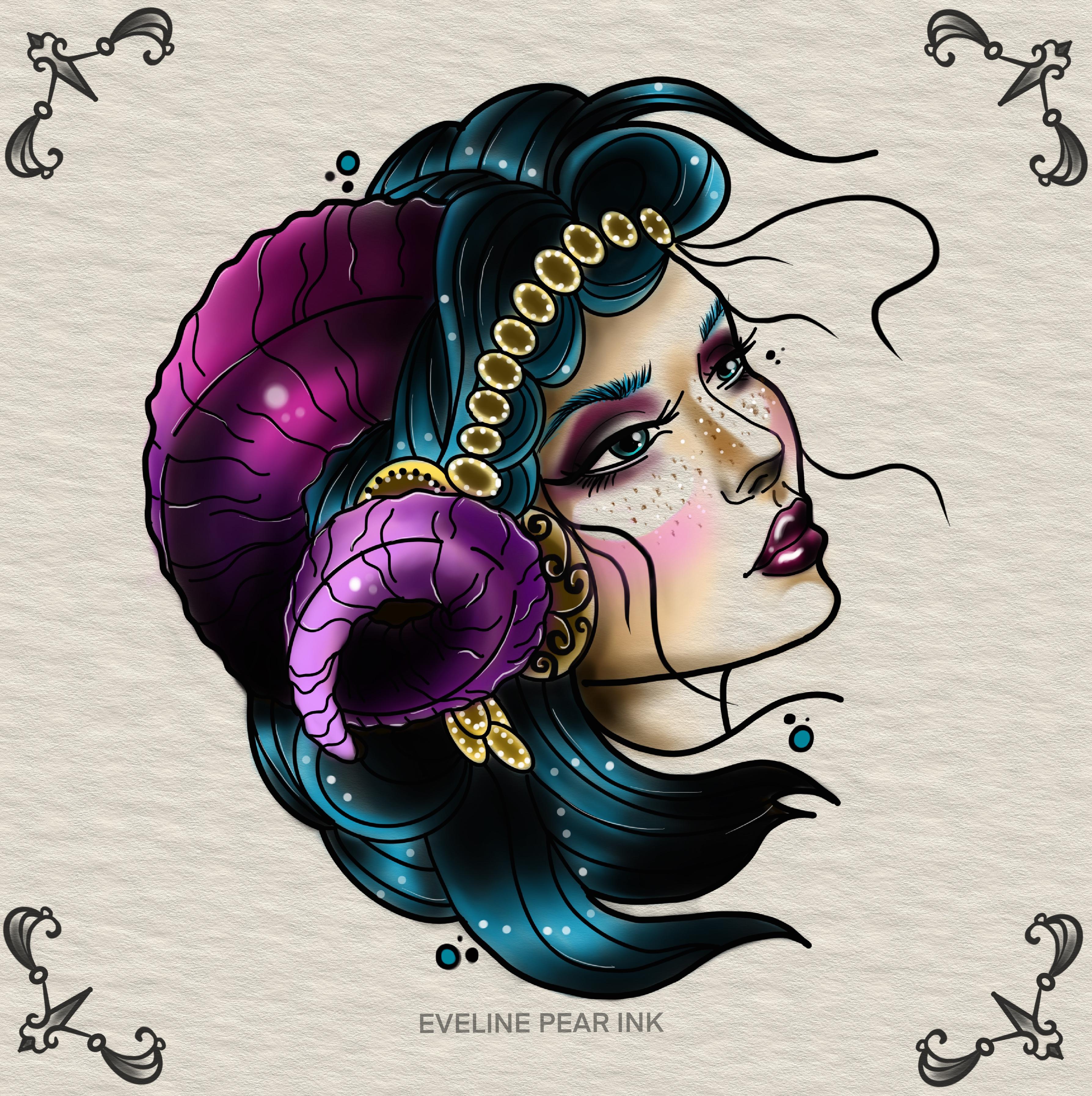 Inksearch tattoo Eveline Pear Ink