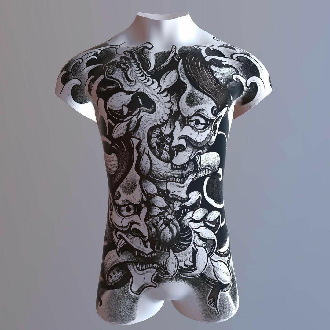 Inksearch tattoo Baba na Rowerze Tattoo