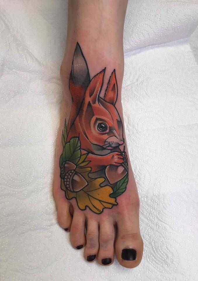 Inksearch tattoo Agnieszka,, Róża'' - Rozaliusz