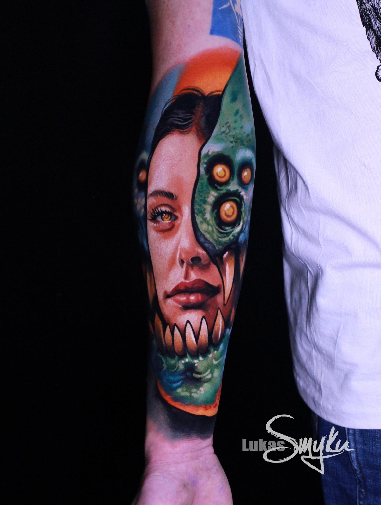Inksearch tattoo Łukasz SMYKU Siemieniewicz