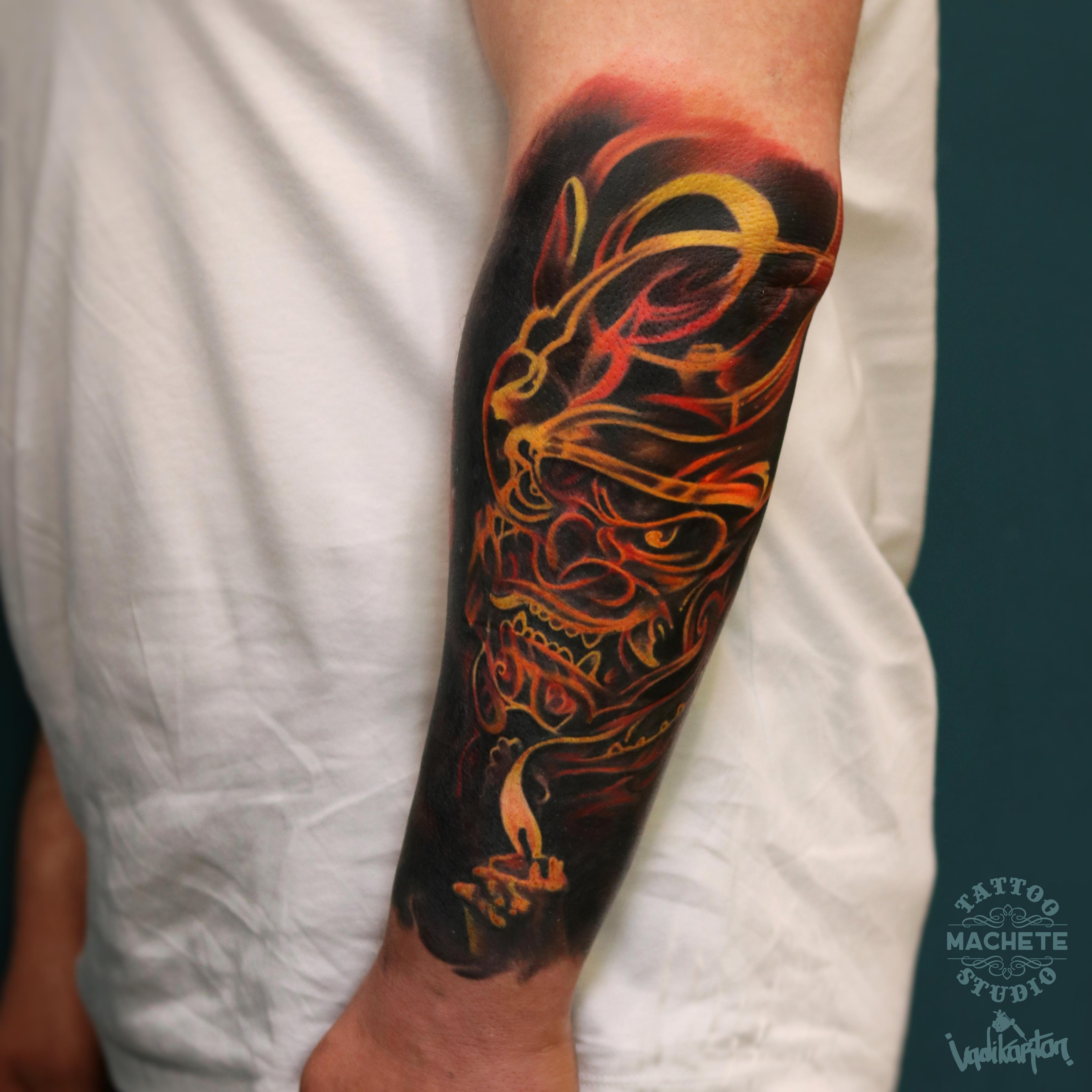 Inksearch tattoo Machete Tattoo Gdynia