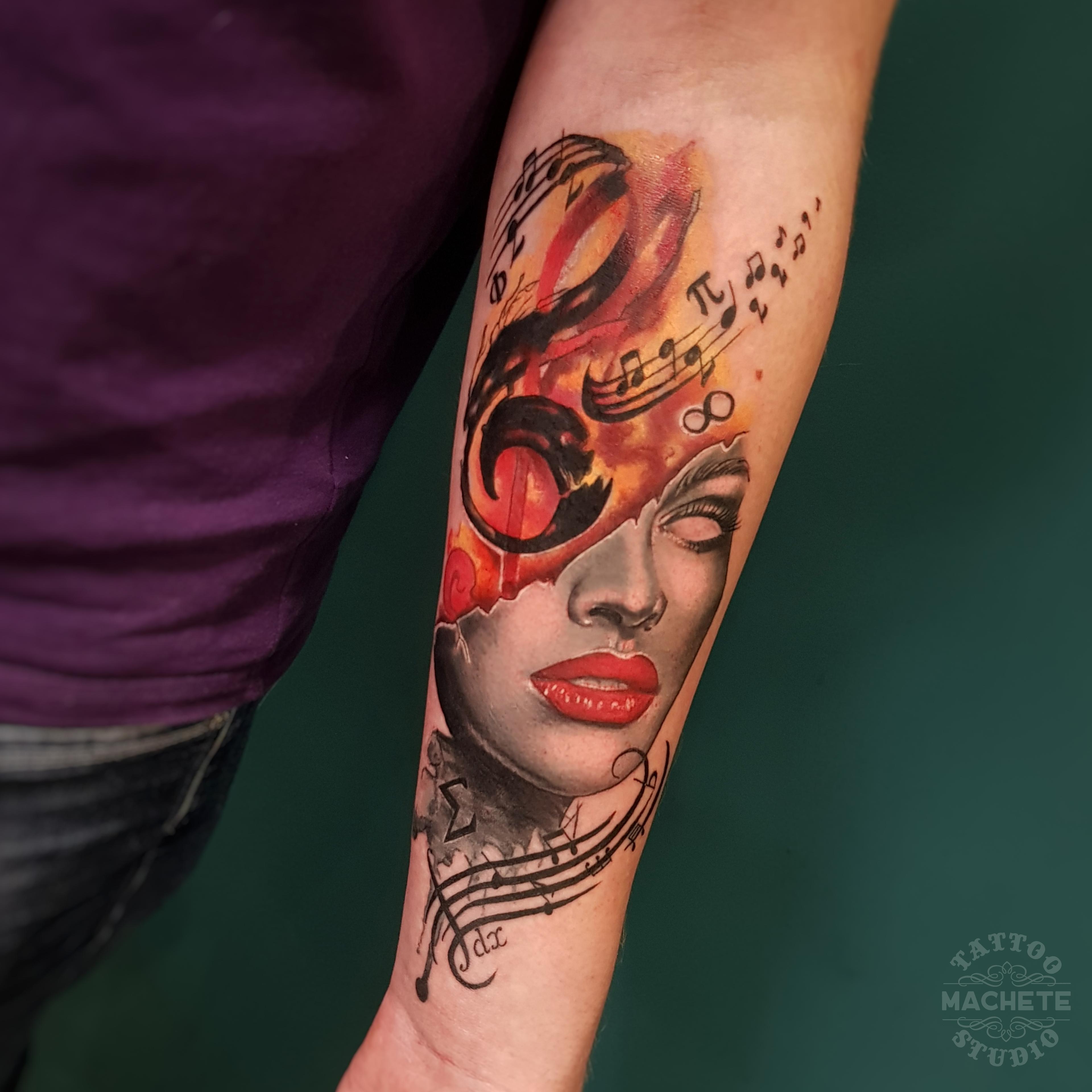 Inksearch tattoo Machete Tattoo Gdynia