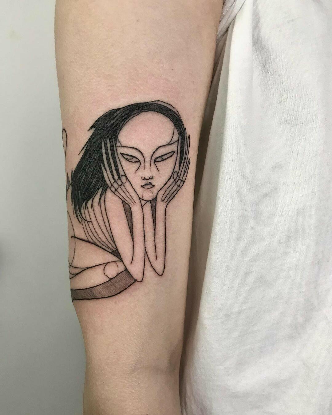 Inksearch tattoo Polina Kabi